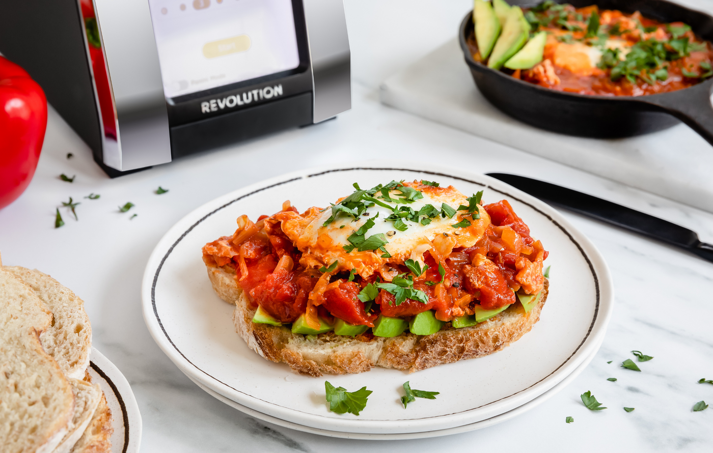 Shakshuka Avocado Toast