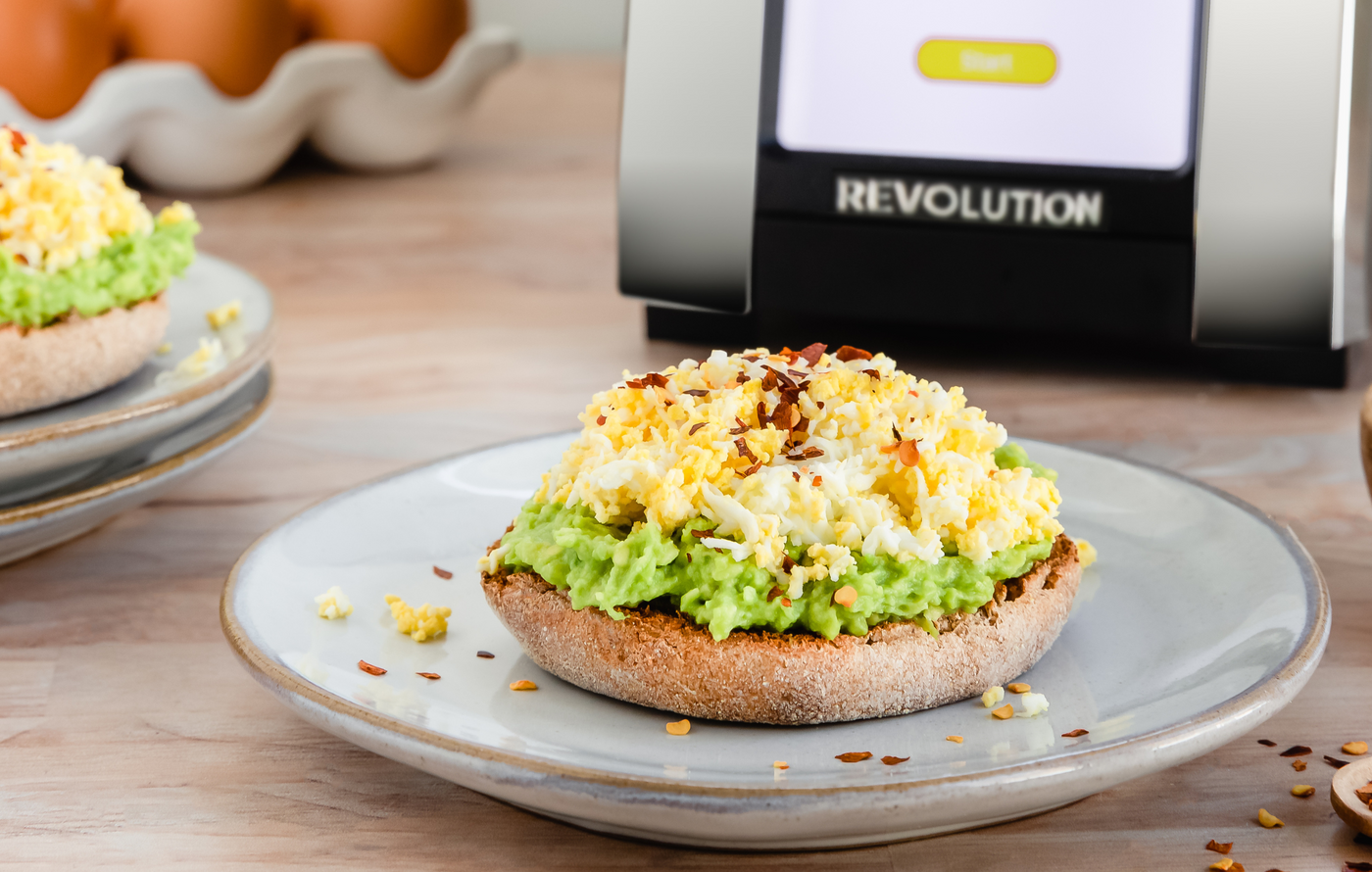 The Grate Eggscape: Avocado Toast with Grated Egg