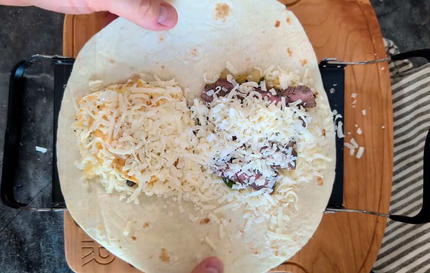 Steak and Egg Quesadilla