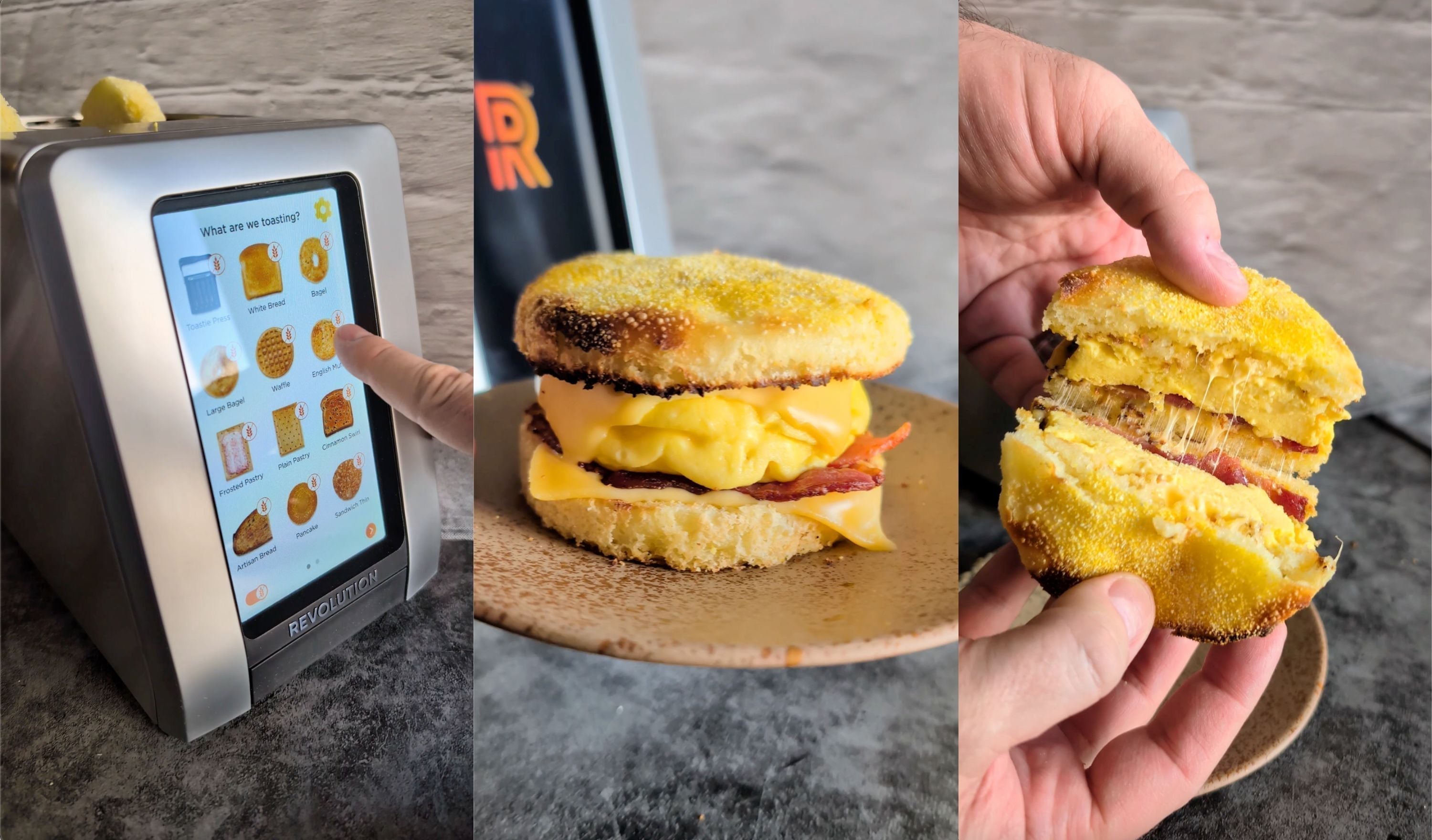 GFBE&C (Gluten Free Bacon Egg & Cheese)