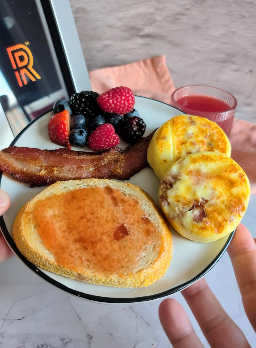 Egg Bites Breakfast Plate