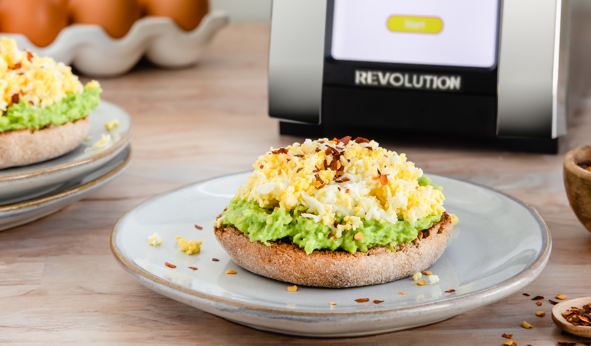 The Grate Eggscape: Avocado Toast with Grated Egg