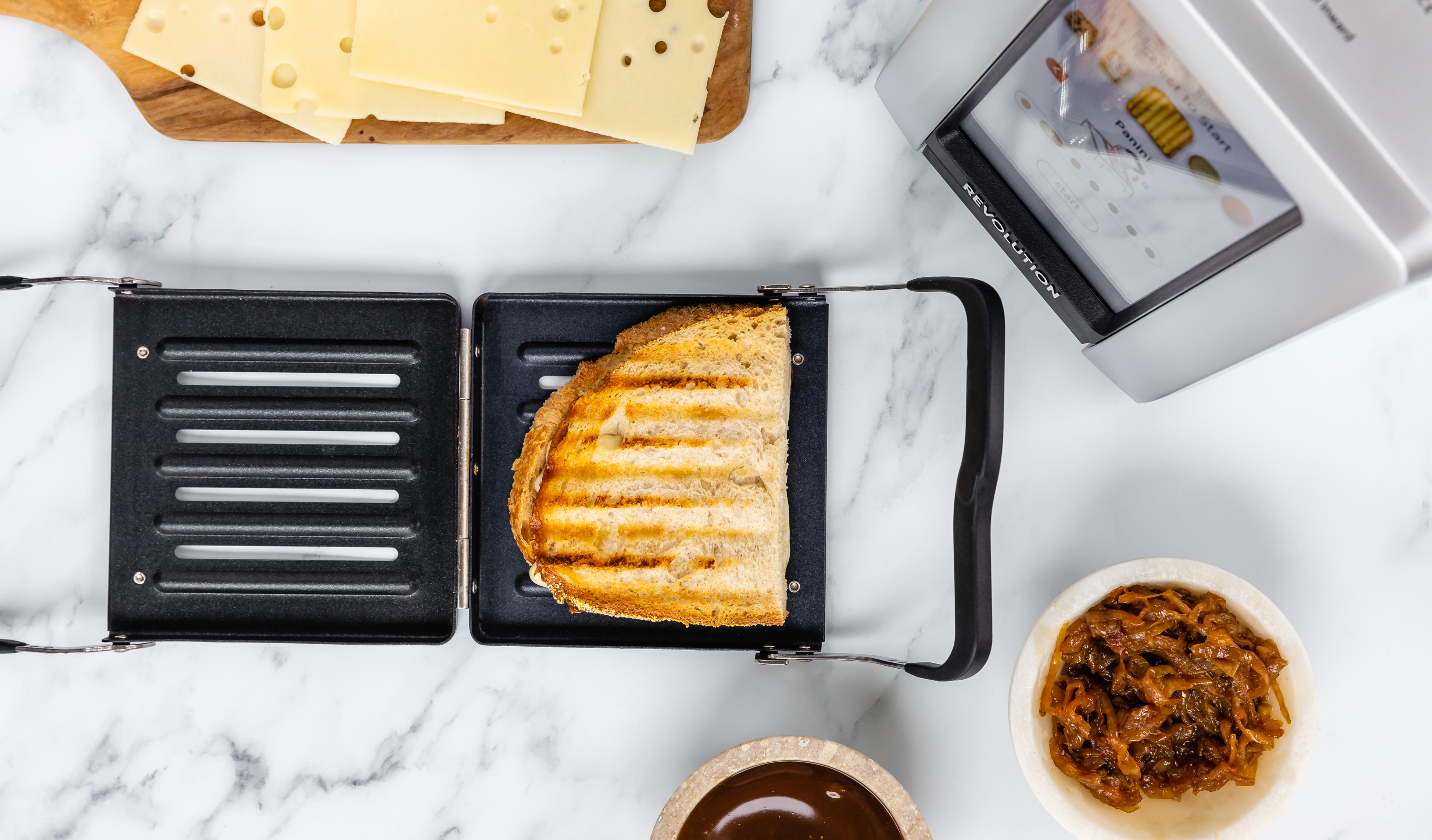 How to make a Grilled Cheese with your Revolution Toaster & Panini Pre