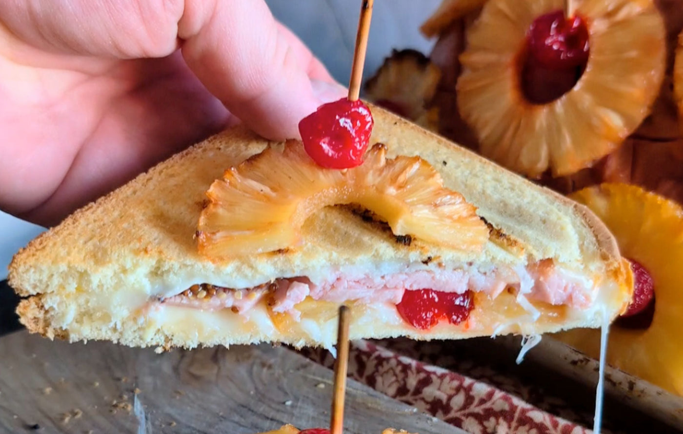 Retro Holiday Ham Toastie