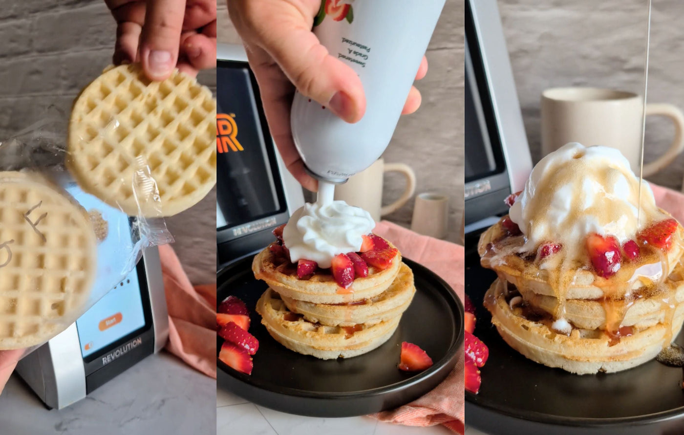 Berry Bright Gluten Free Waffle