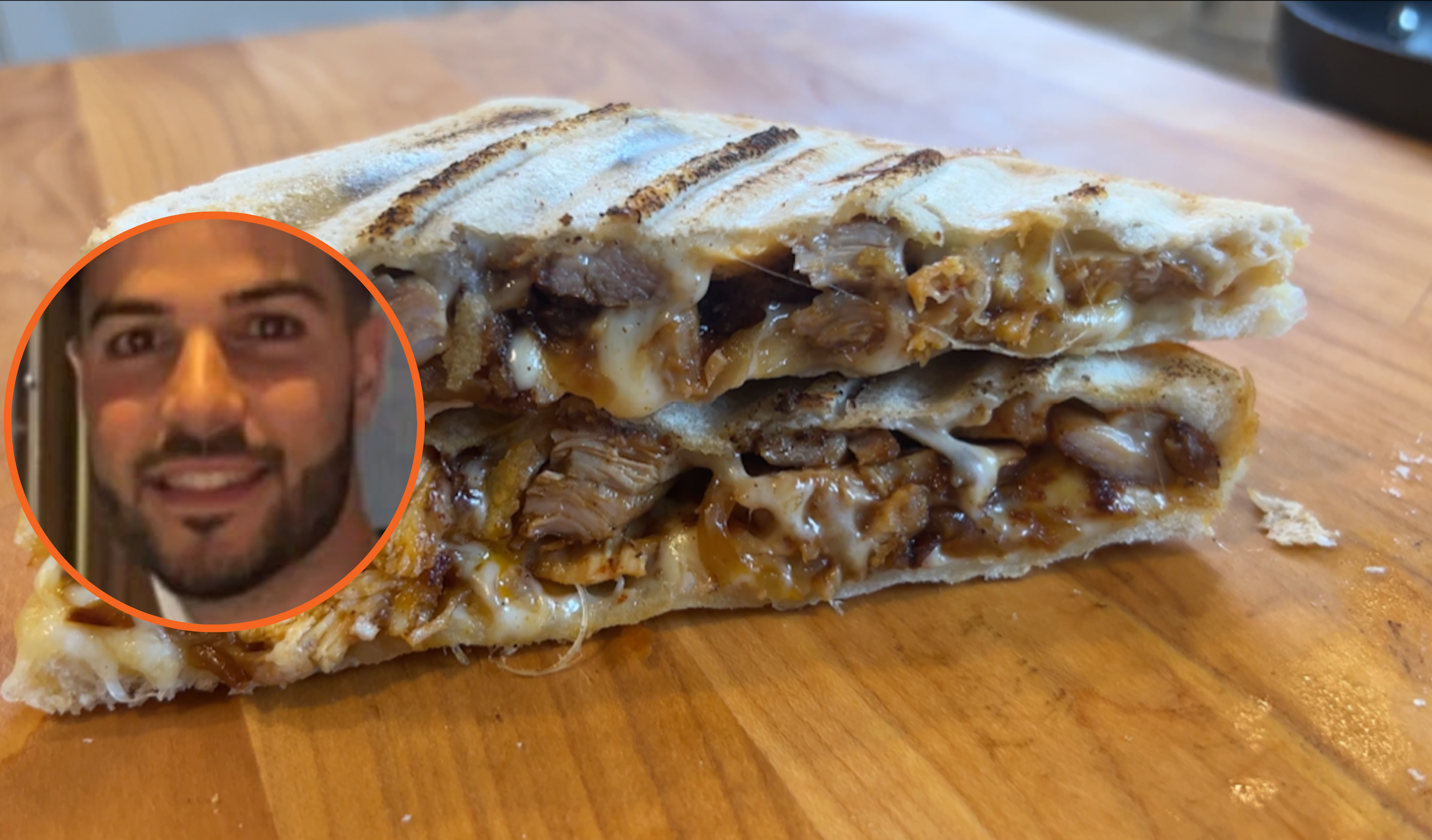 chicken philly toastie