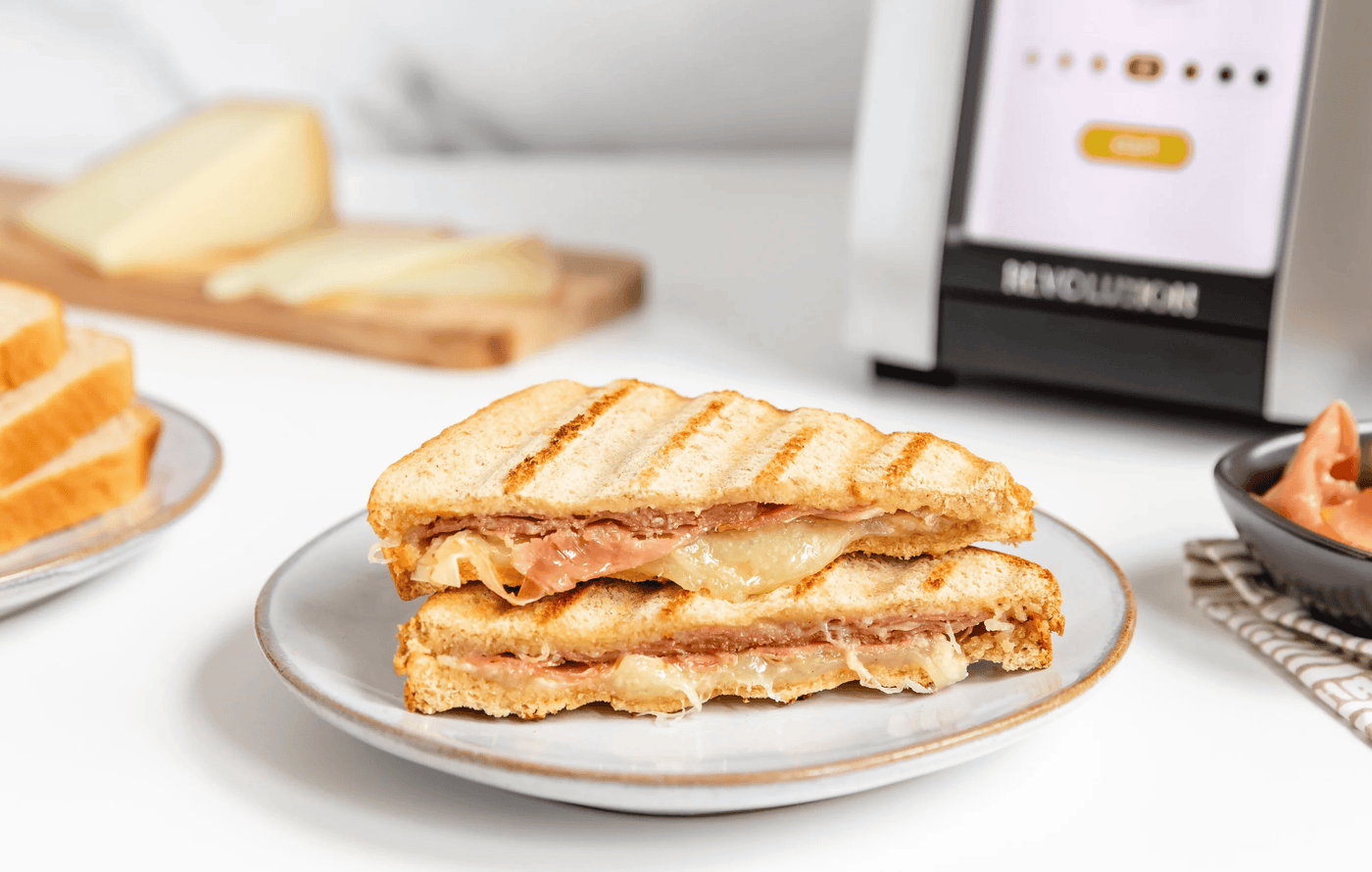 Panino Española: Serrano Ham and Manchego Cheese Toastie