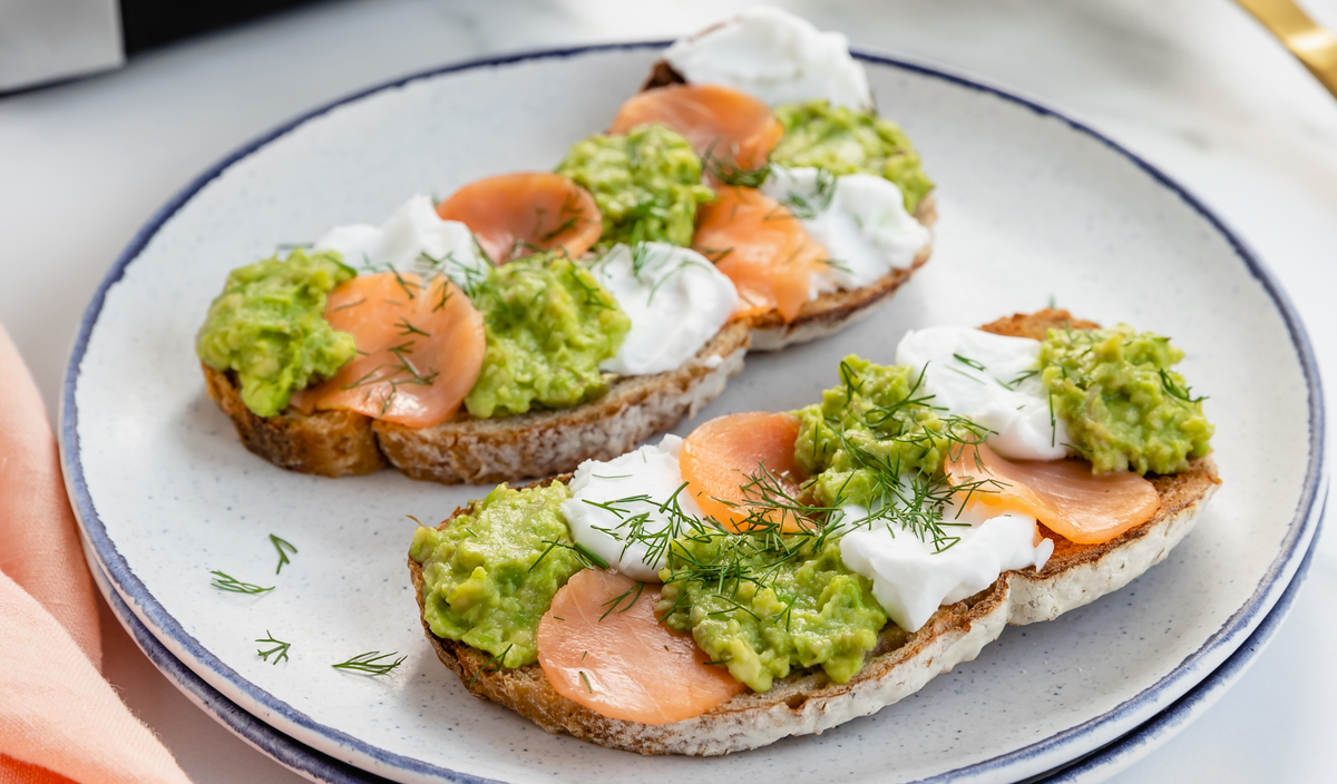 Everything But The Bagel: Avocado Toast with Lox, Cream Cheese, and Dill