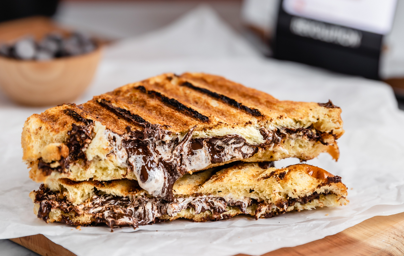 El Fuego: S’mores Mexican Chocolate Panini