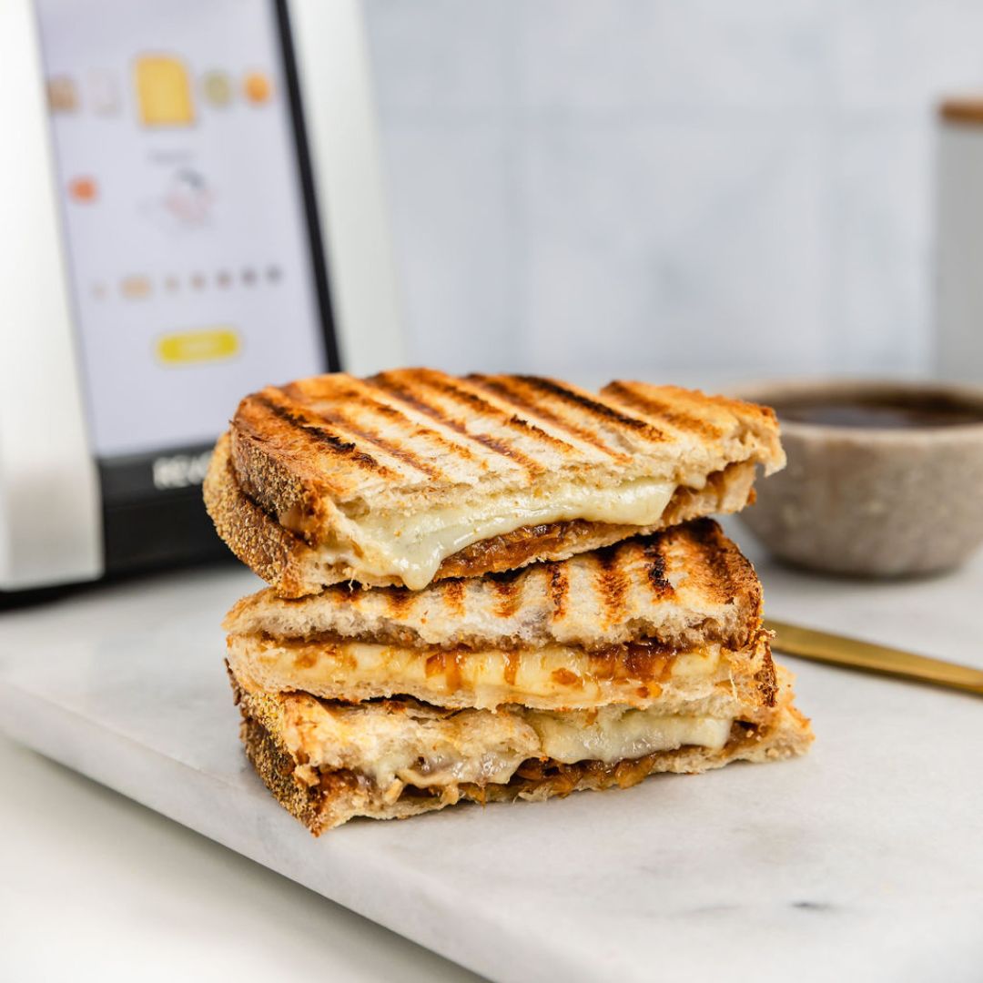 French onion soup inspired panini.