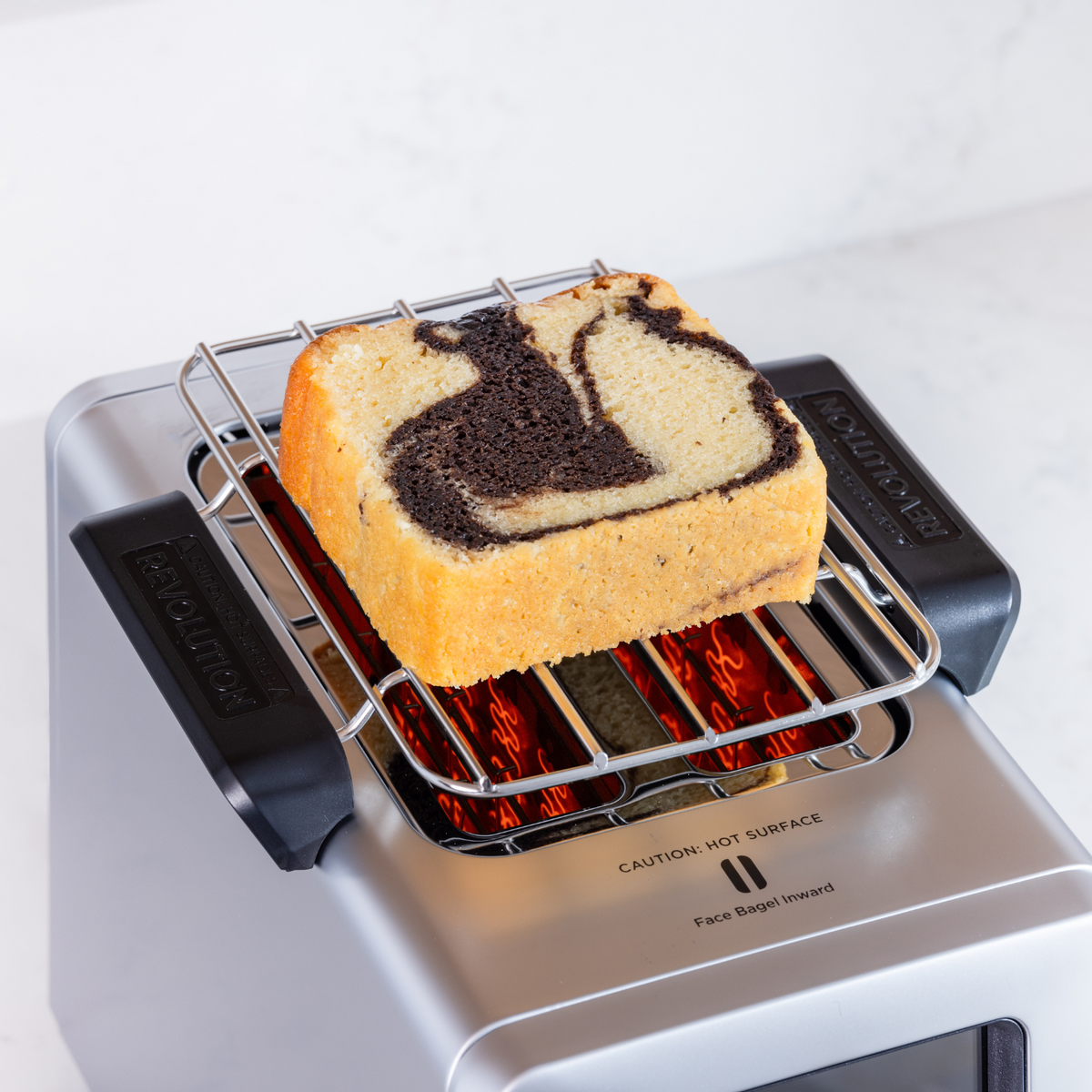 Kitchen Plus Toaster R180 Connect Plus Smart Toaster + Toastie Press + Warming Rack