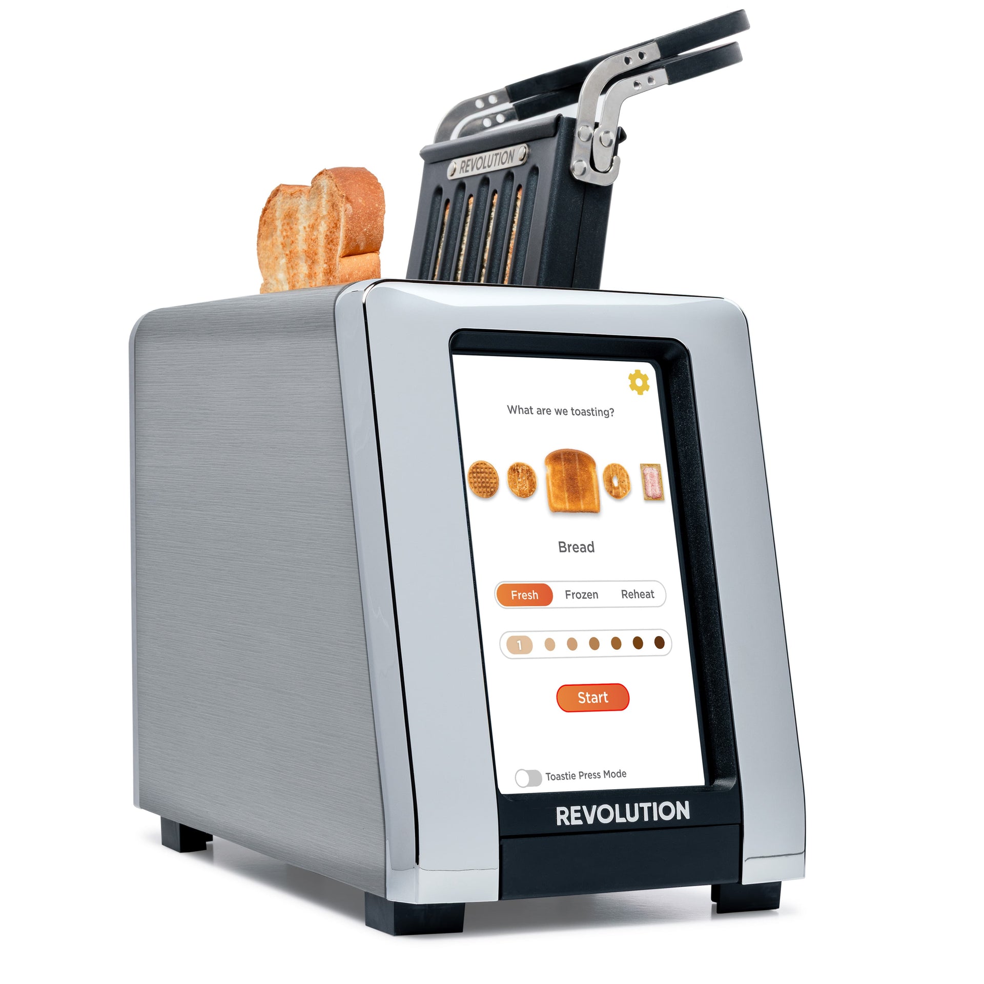 R180 Connect Stainless Steel + Toastie Press